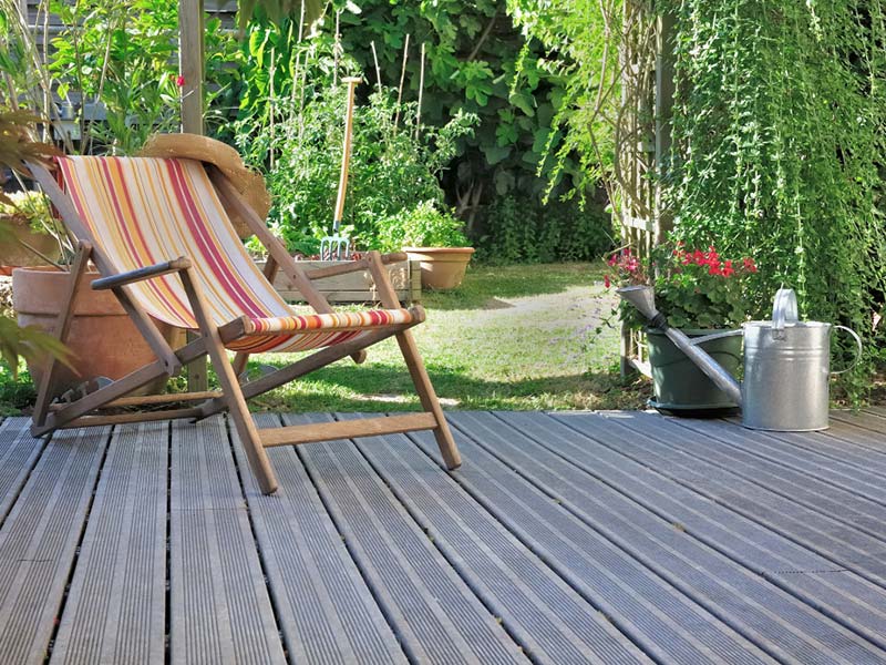 Création de terrasse de jardin